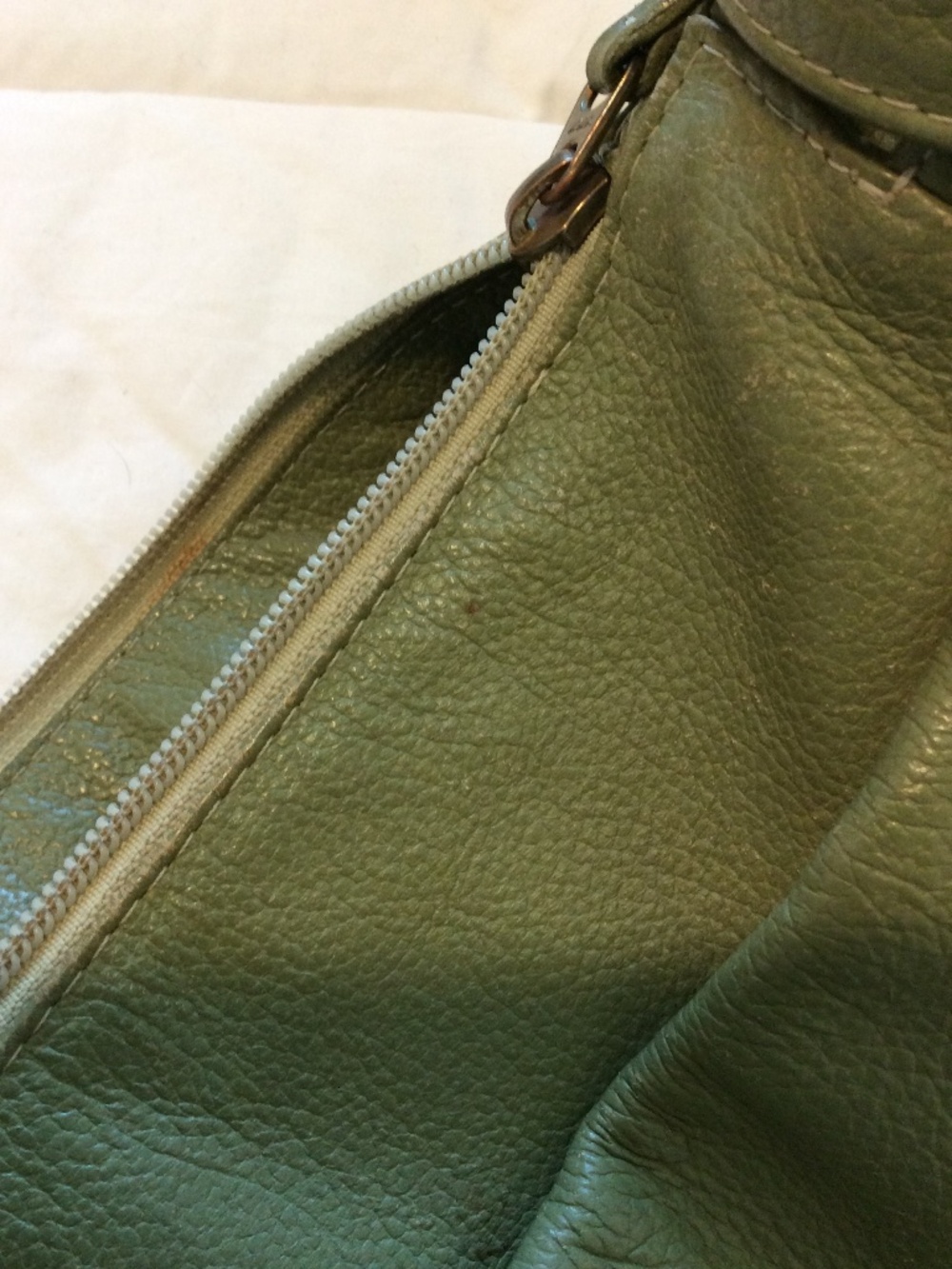 JP Ourse Open Trails Petite leather purse - Kiwi green - Picture 8 of 10